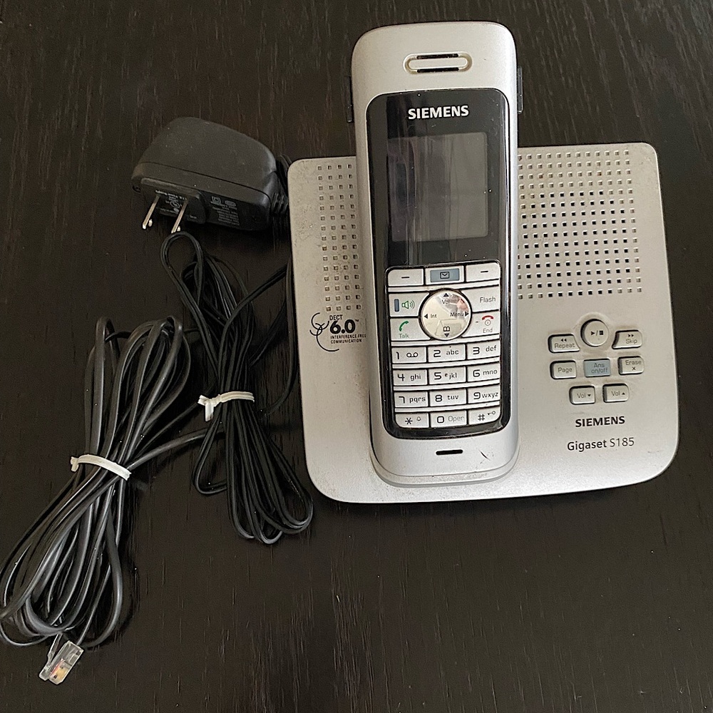 Siemens Gigaset Comfort S185- Elegant Cordless Phone - Made in Germany🇩🇪